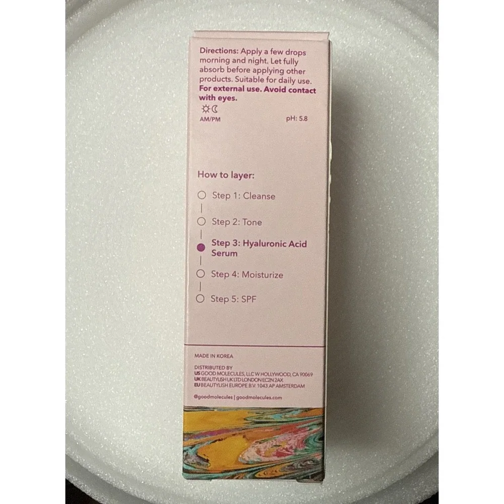 Good‎ Molecules Hyaluronic Acid Face Serum  Pack Of 2